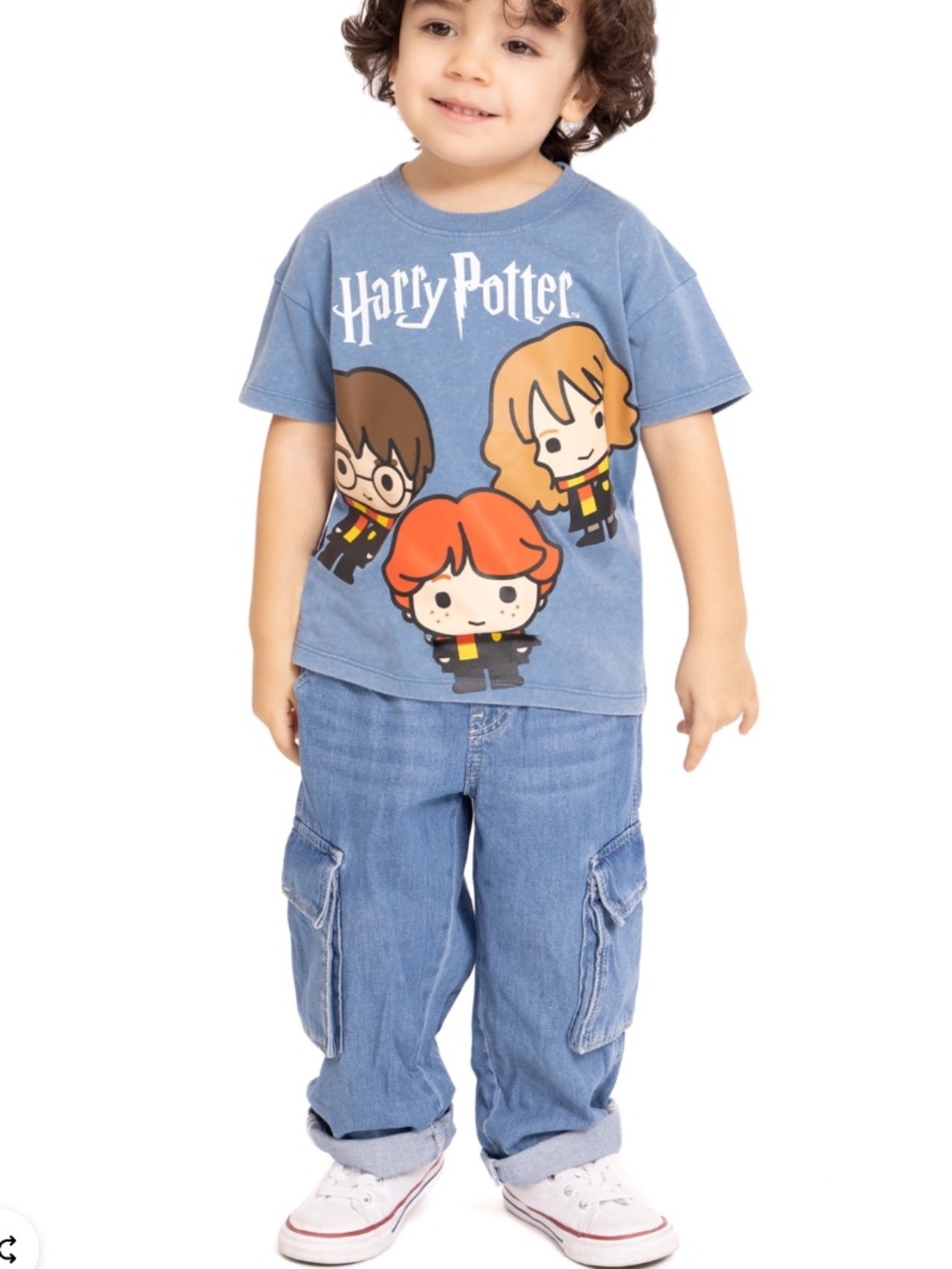 Harry Potter Toddler Blue Unisex Graphic Short Sleeve Tee Shirt Size 5T NWT - Picture 4 of 7